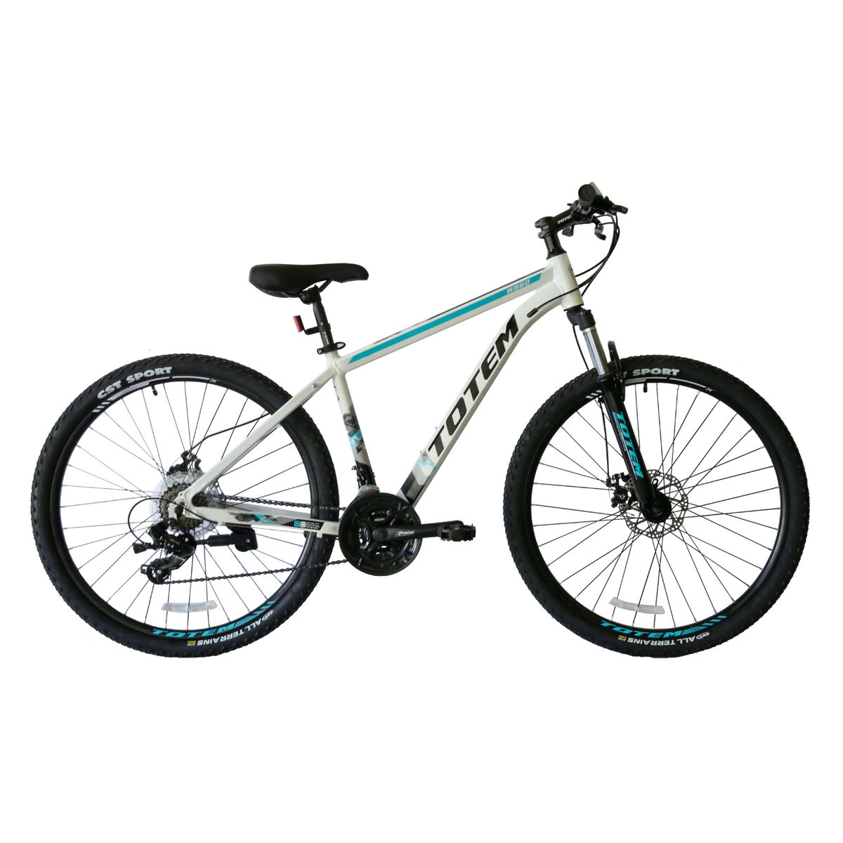 TOTEM - BICICLETA TOTEM MTB ARO 29X17 MOD W860 COLOR BLANCO