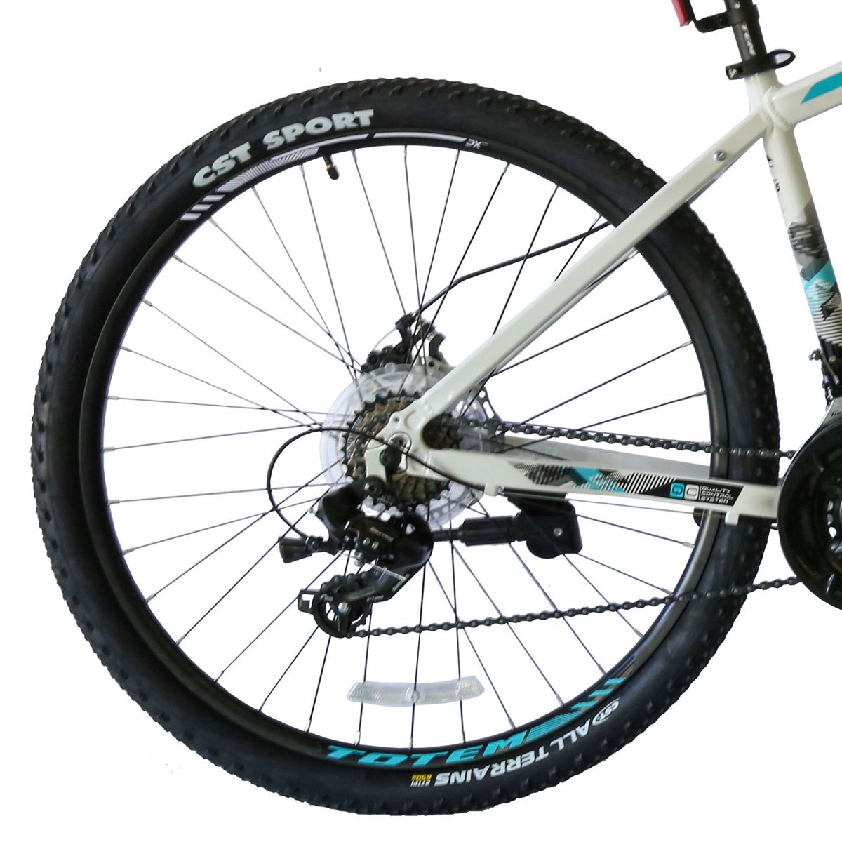 TOTEM - BICICLETA TOTEM MTB ARO 29X17 MOD W860 COLOR BLANCO