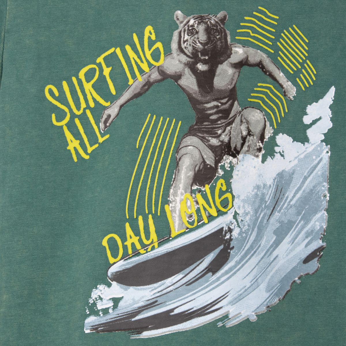 PILLIN - Polera  Niño Verde Pillin (PVC658-25VER3M)