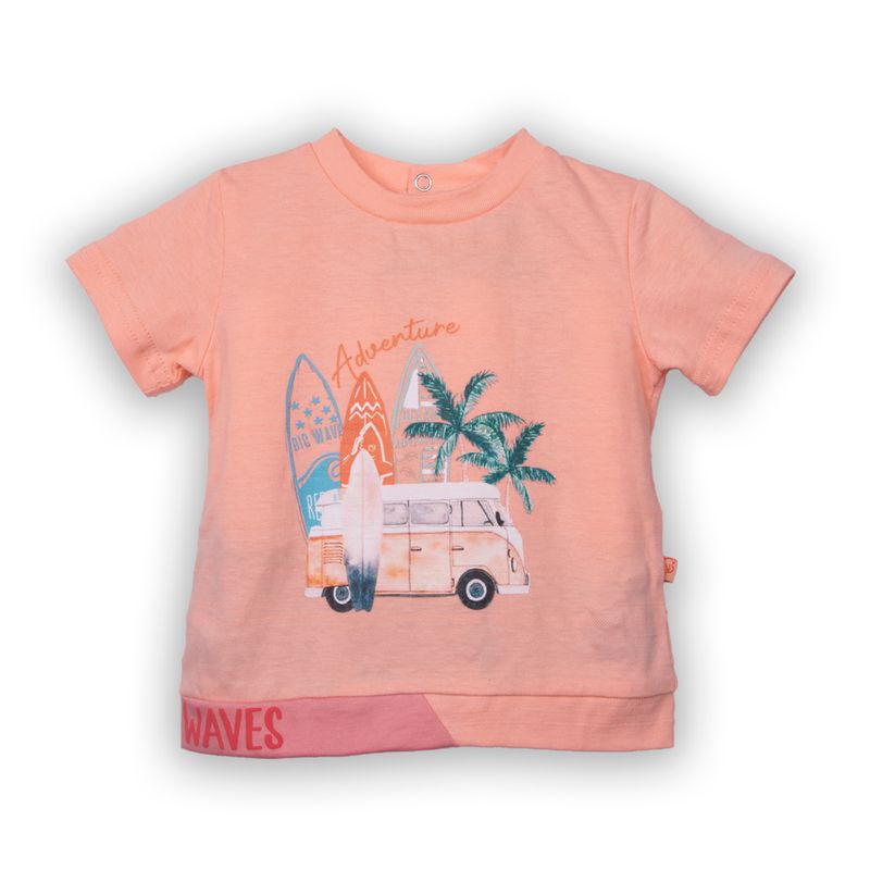 PILLIN - Polera  Niño Naranjo Pillin PVC647-25NAR3M - Naranjo