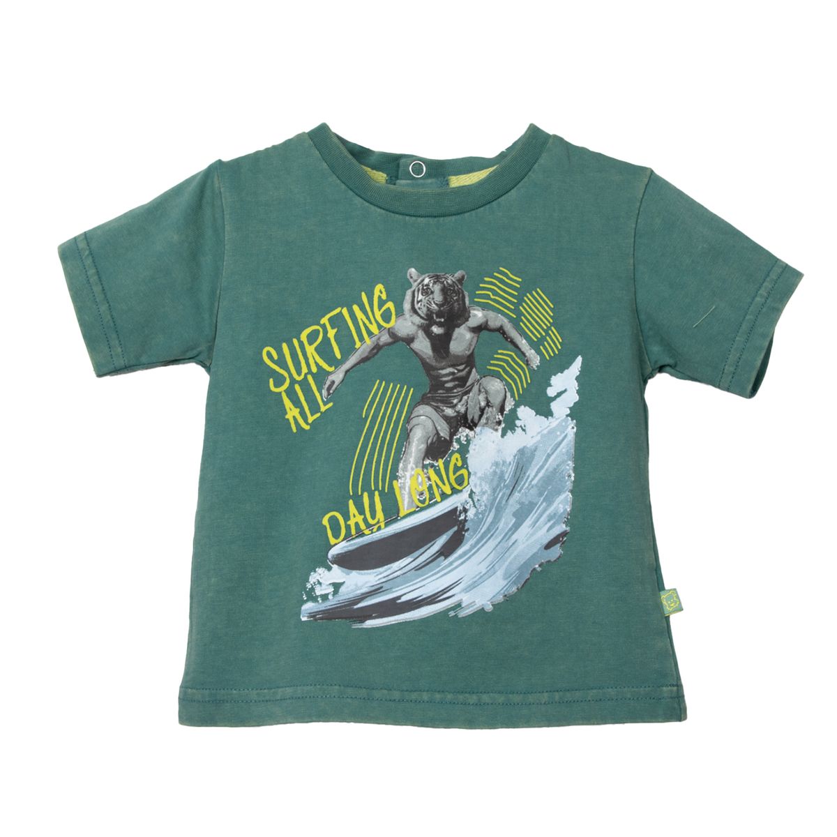 PILLIN - Polera  Niño Verde Pillin (PVC658-25VER3M)