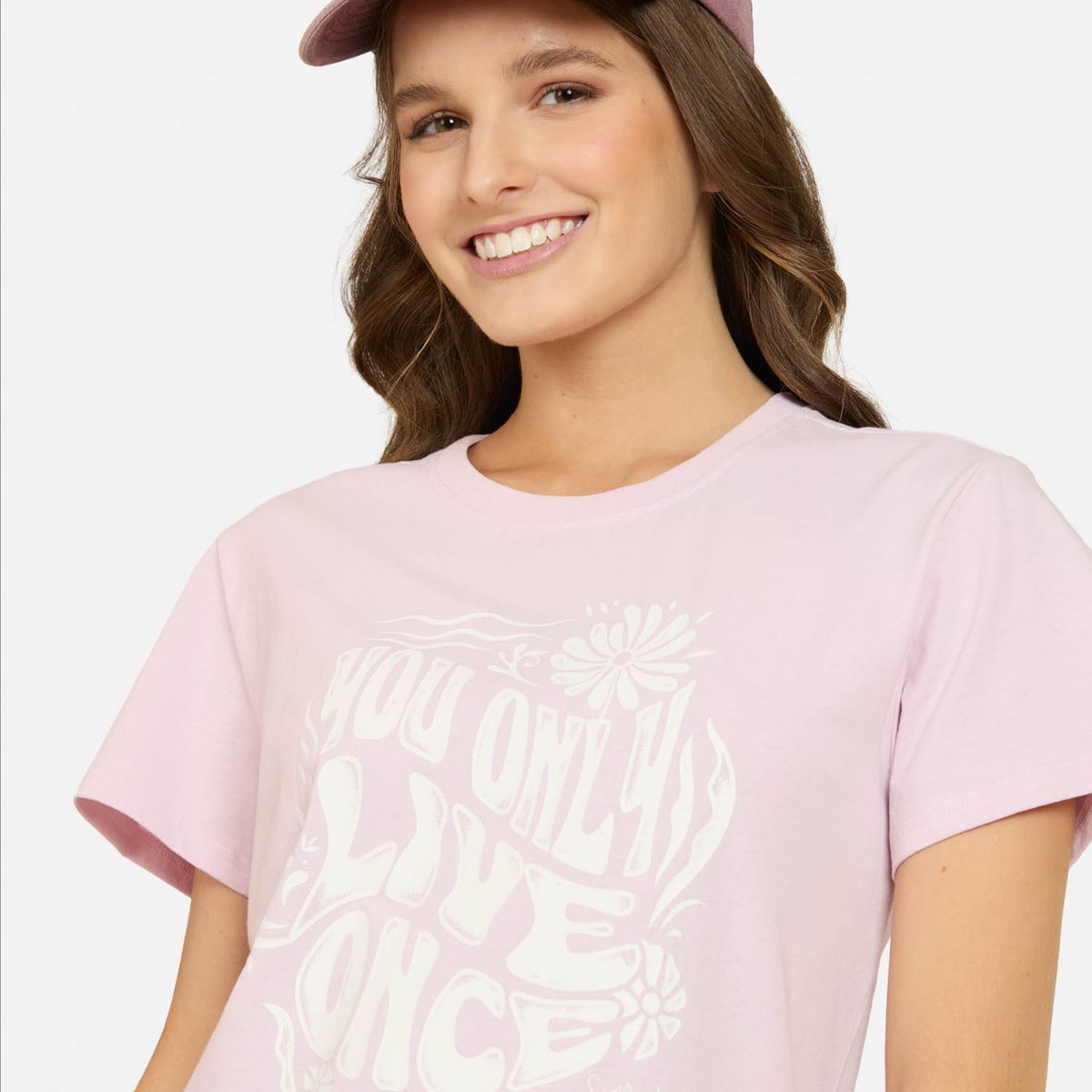 MAUI AND SONS - Polera MC Ondessa Rosado Mujer Maui And Sons - Rosa