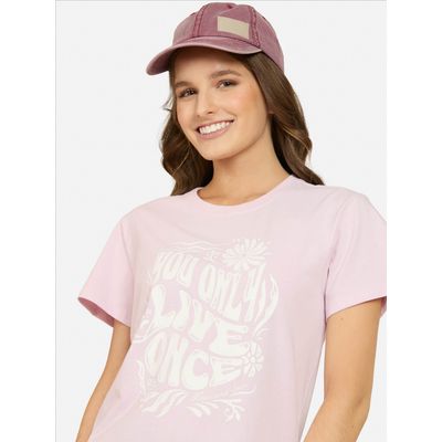 Imagen 2 del producto Polera MC Ondessa Rosado Mujer - Rosa