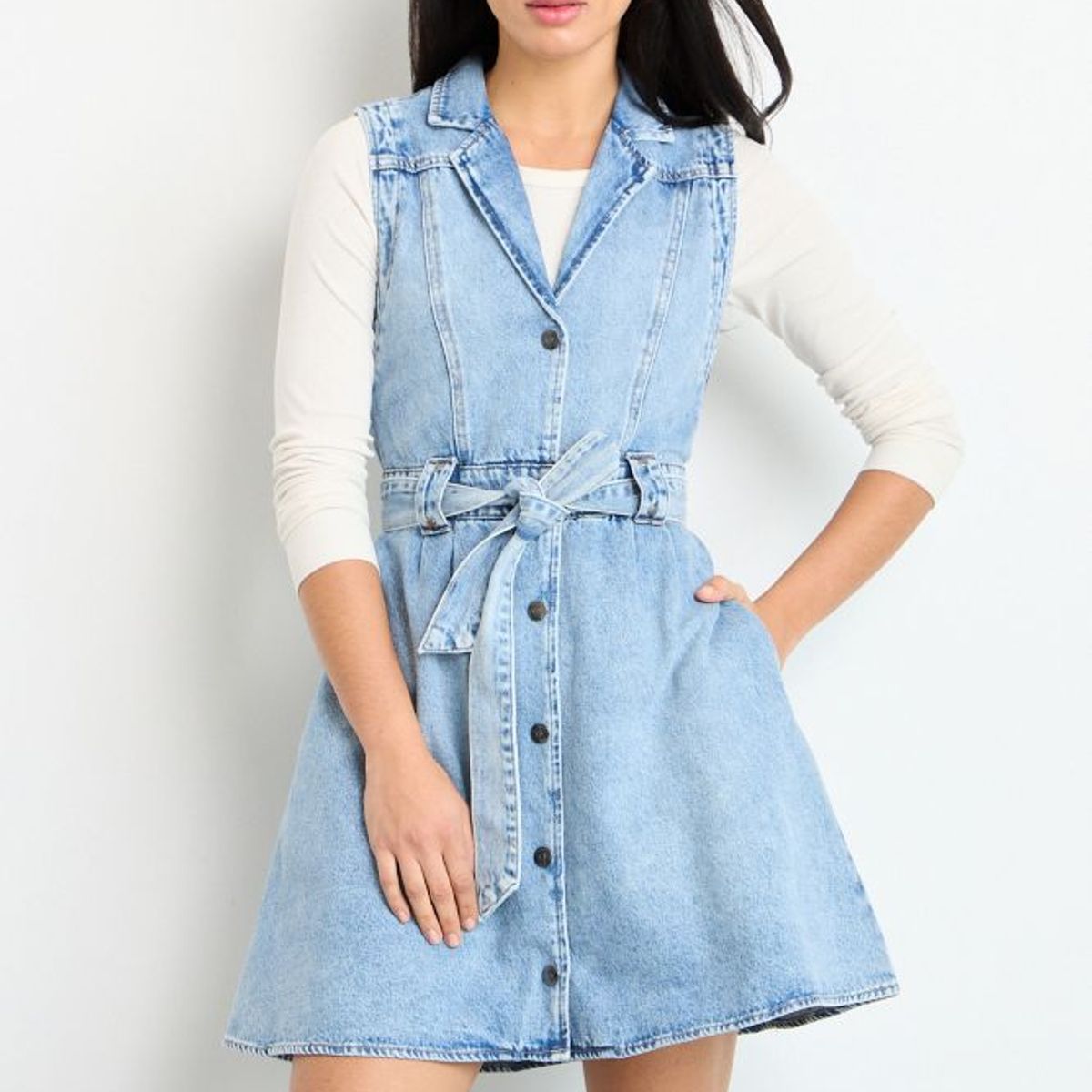 IO - Vestido Corto Mujer Azul IO