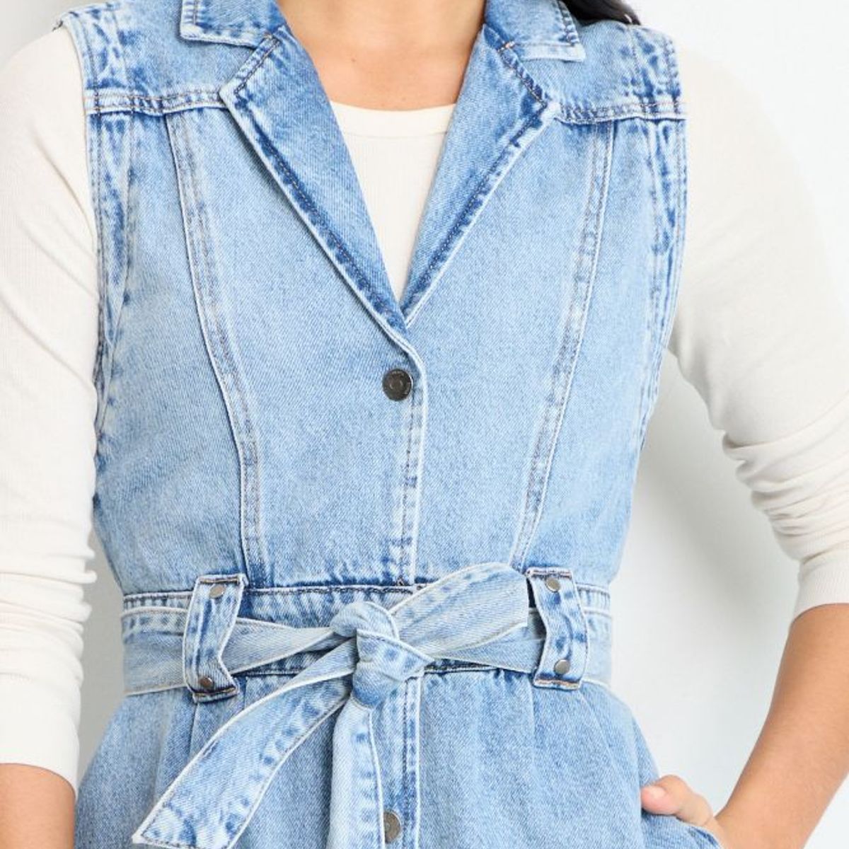 IO - Vestido Corto Mujer Azul IO