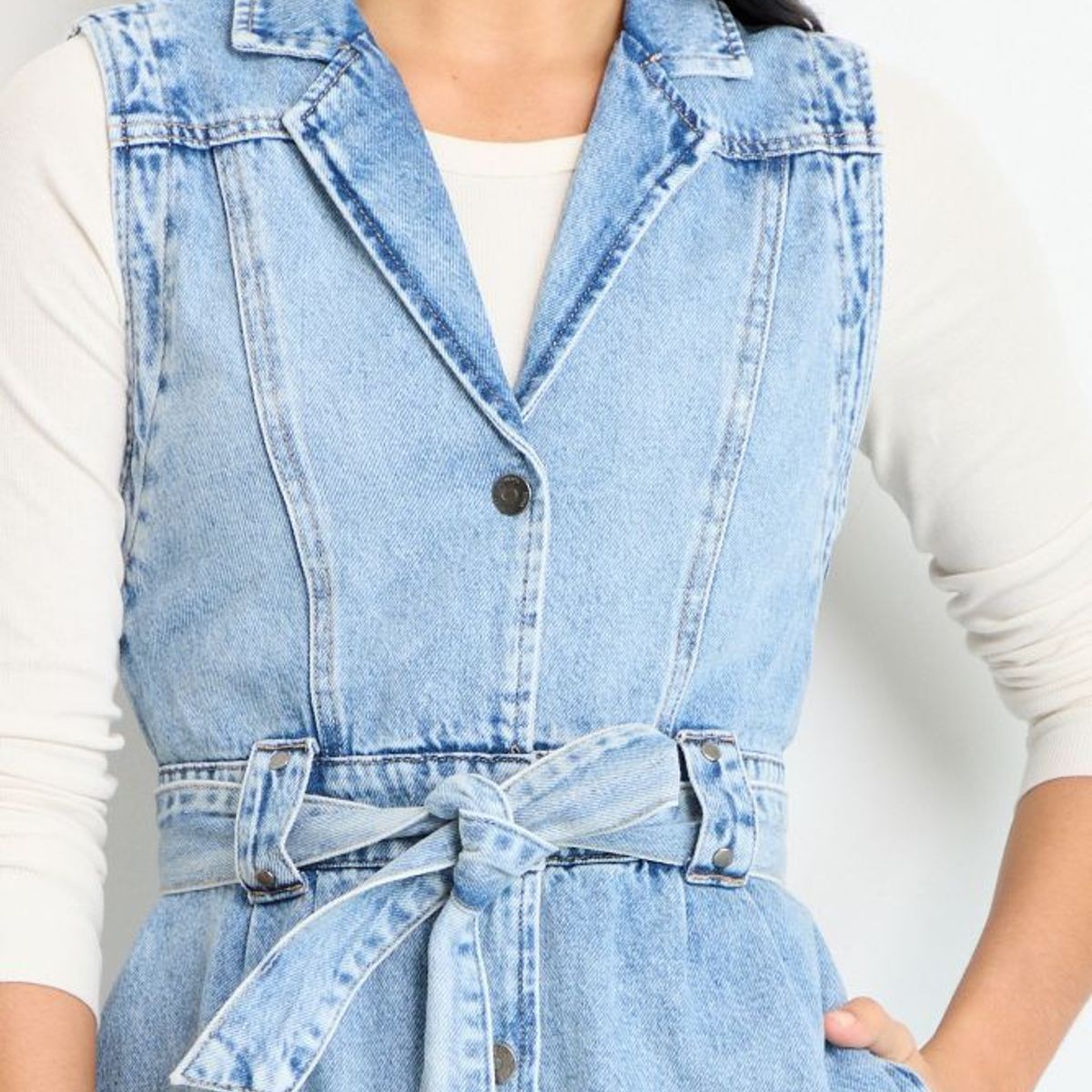 IO - Vestido Corto Mujer Azul IO