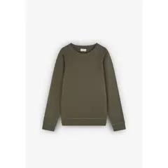 SCALPERS - SUDADERA BÁSICA CALAVERA BORDADA