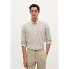 SCALPERS - CAMISA RAYAS CUELLO BOTONES