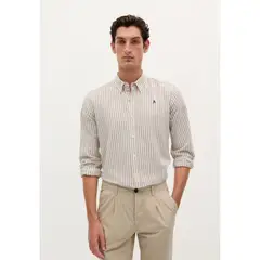 SCALPERS - CAMISA RAYAS CUELLO BOTONES