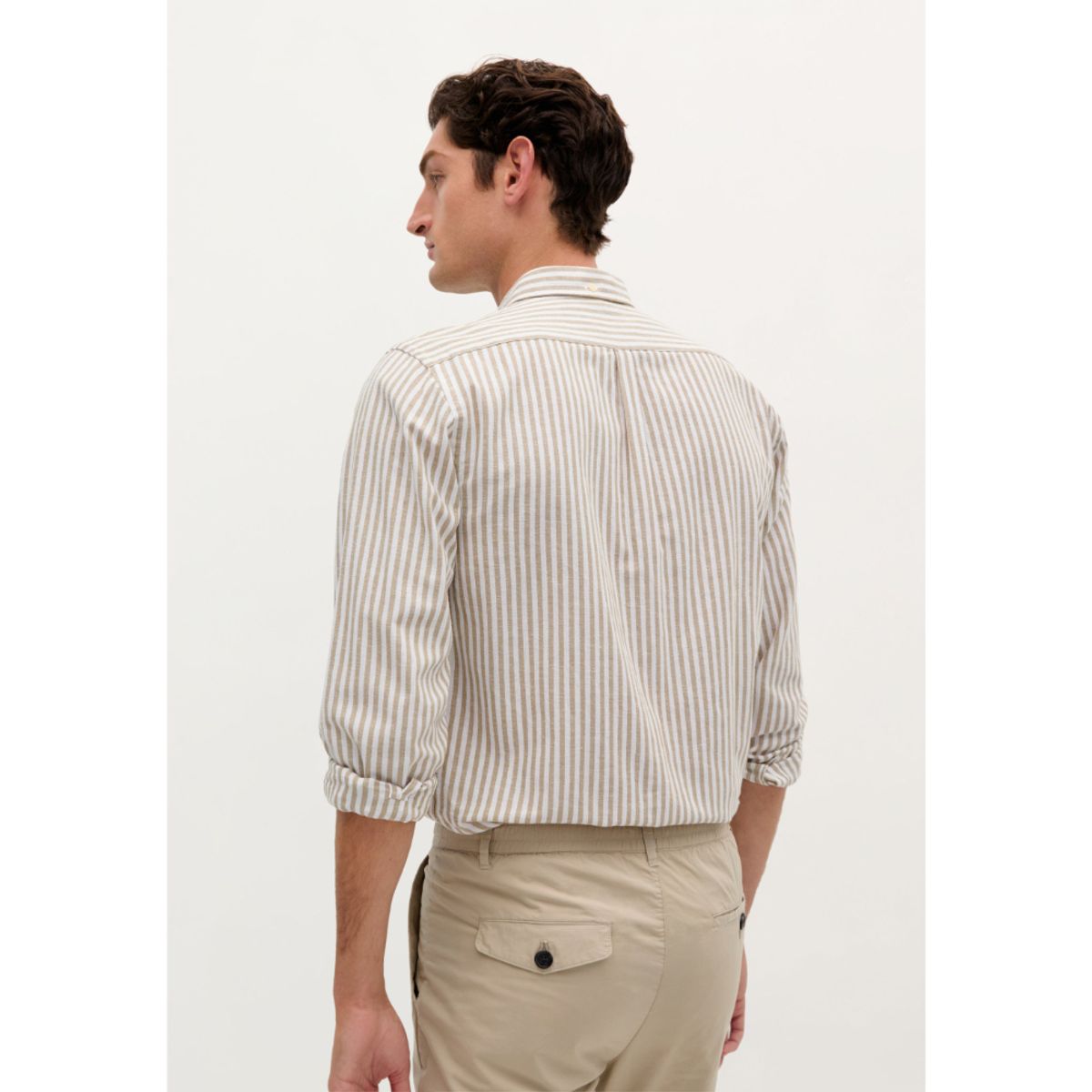 SCALPERS - CAMISA RAYAS CUELLO BOTONES