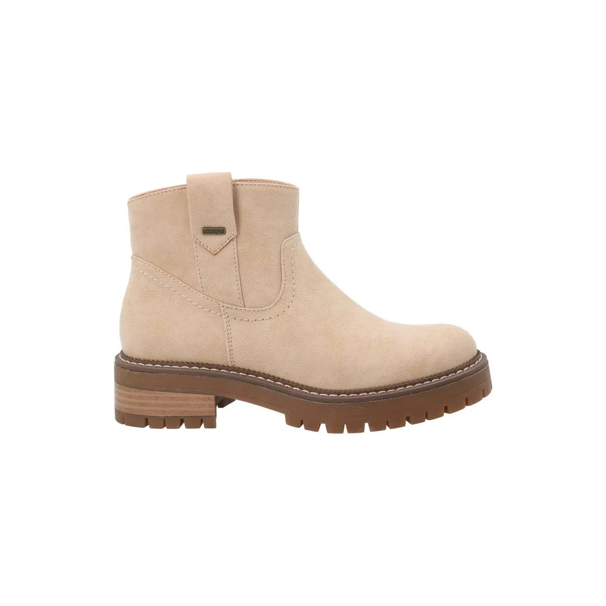 AZALEIA - Botin Mujer Chaya Beige AZALEIA