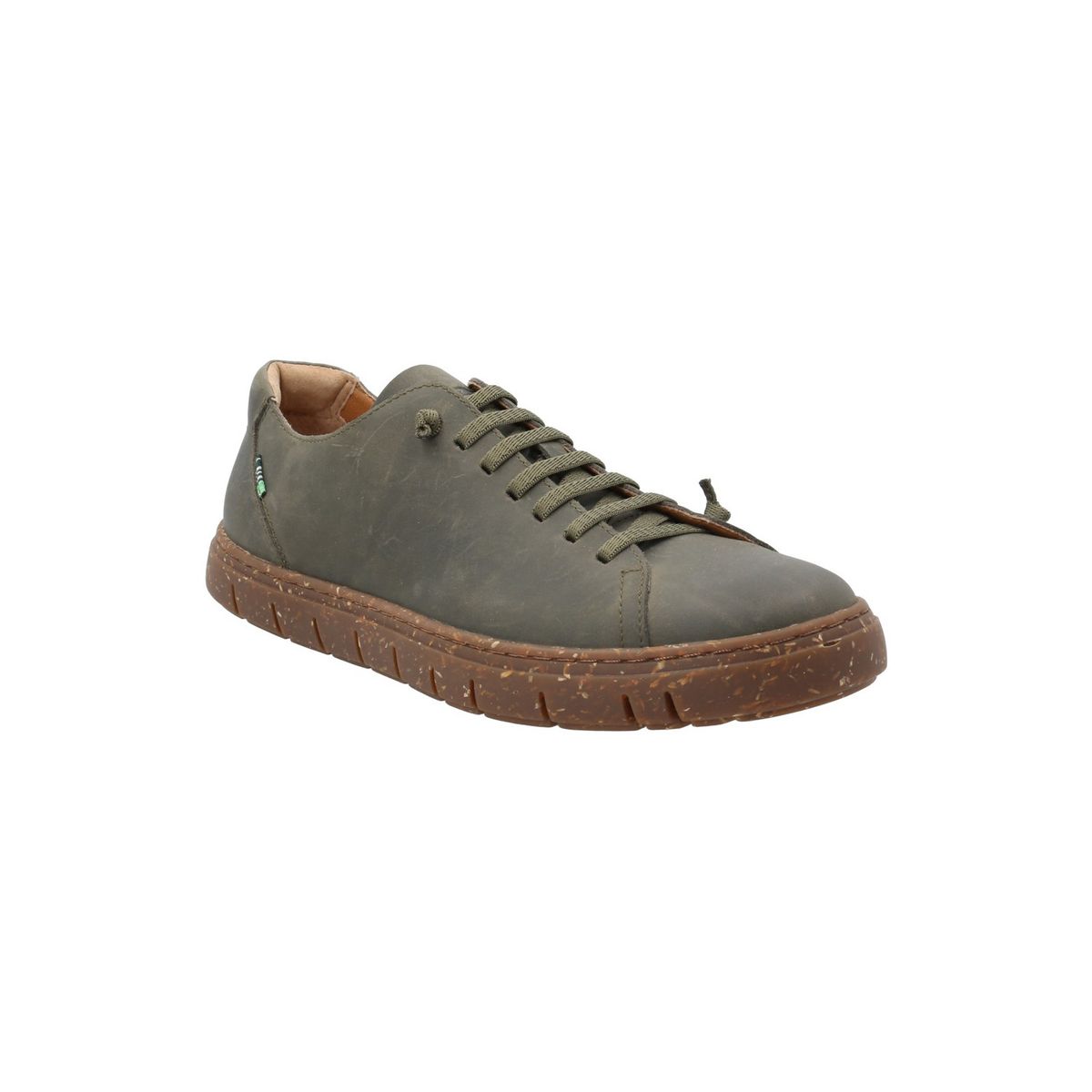 ROCKFORD - Zapatilla Cuero Hombre Posselt Verde ROCKFORD