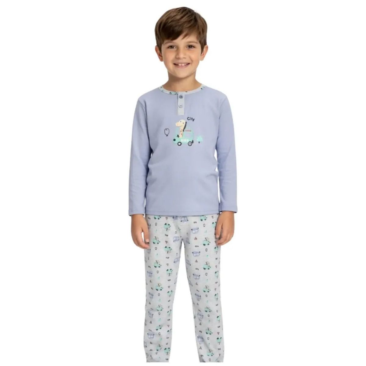 LOOK SHOP - Pijama Niña Verano. Manga Larga. Diseños. Talla 6 A 14 411