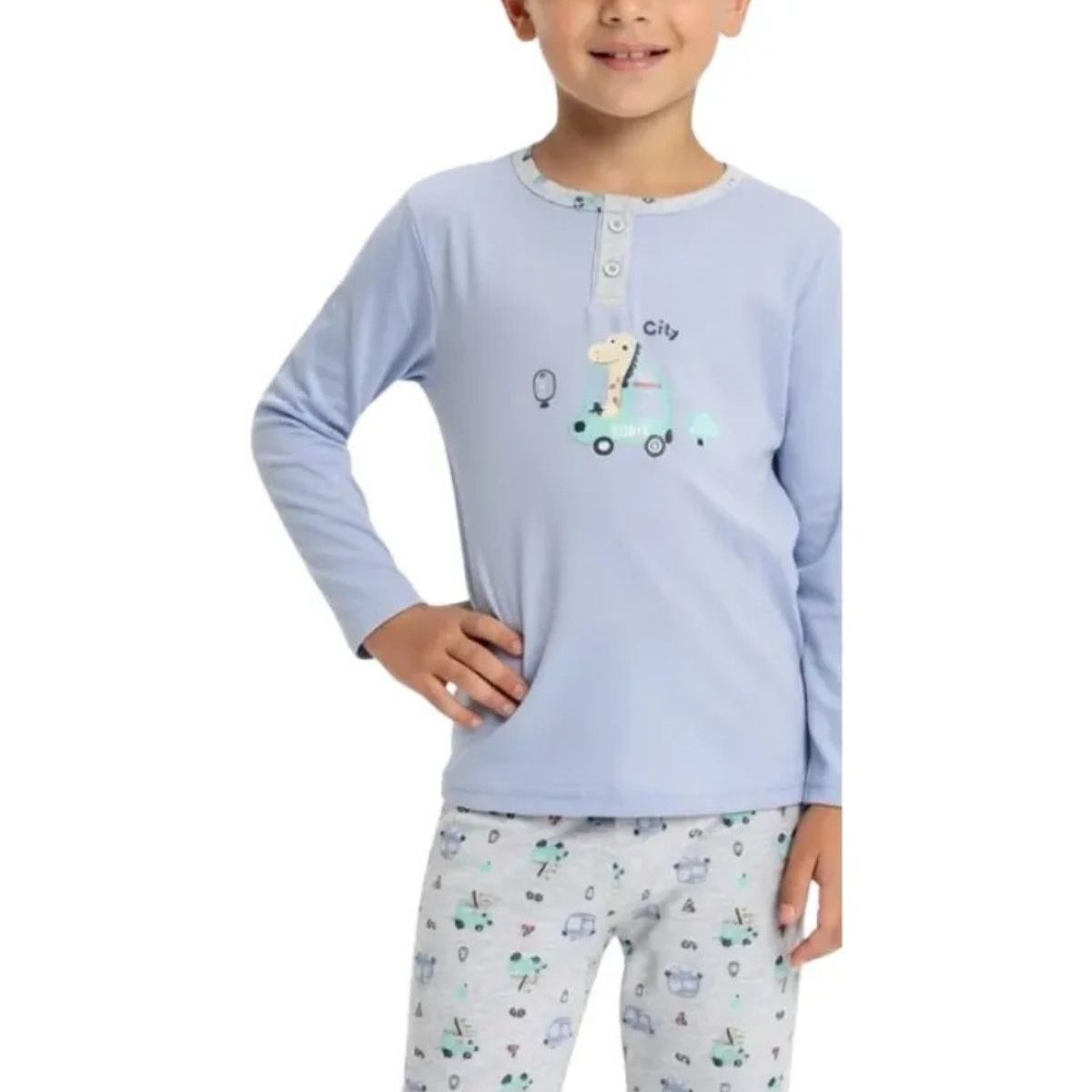 LOOK SHOP - Pijama Niña Verano. Manga Larga. Diseños. Talla 6 A 14 411