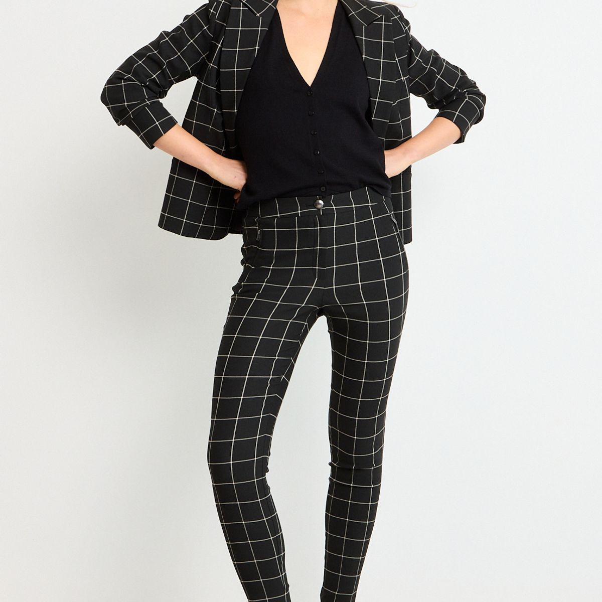 ASH - Pantalon Mujer Negro Ash