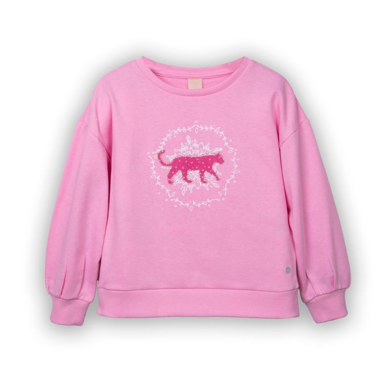 PILLIN - Polerón Niña Rosado Oscuro Pillin PVC512-25RSO2 - Rosa
