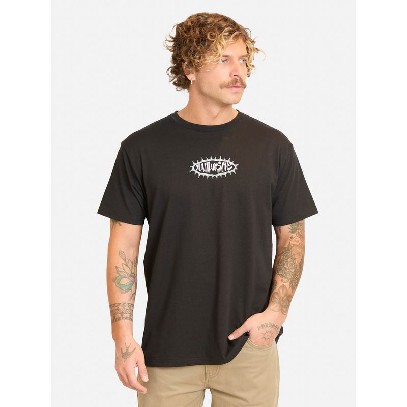MAUI AND SONS - Polera MC Bokov Negro Hombre Maui And Sons - Negro