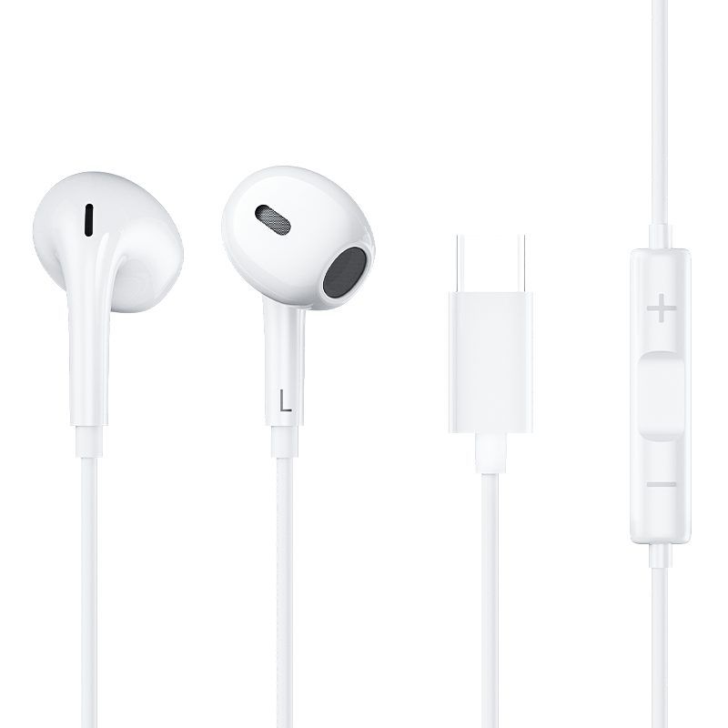 QCY - Audífonos Con Cable Y Micrófono Qcy Lh1 Tipo C Para iPhone Y Android