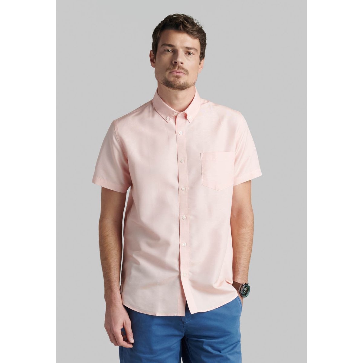 FEROUCH - Camisa Fort Worth Rojo Ferouch