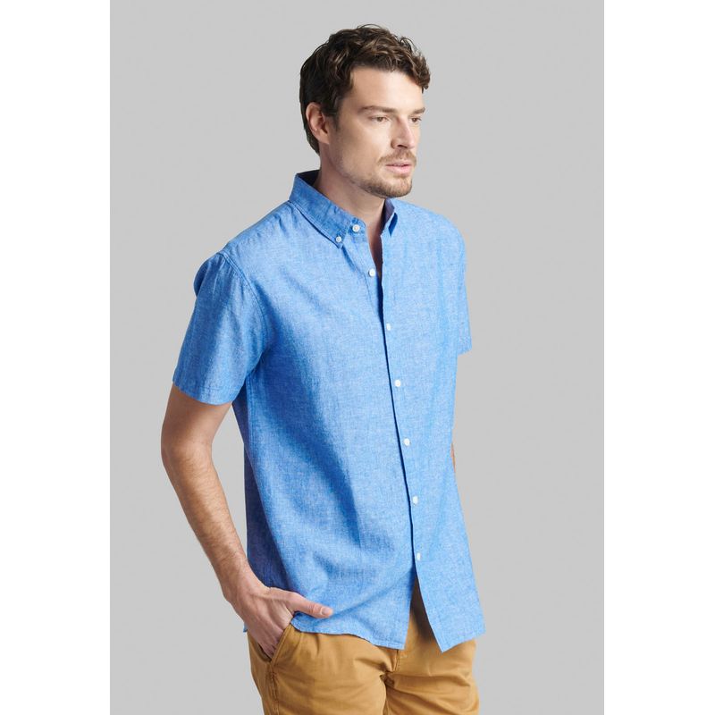 FEROUCH - Camisa Sport Atlanta Azul Ferouch