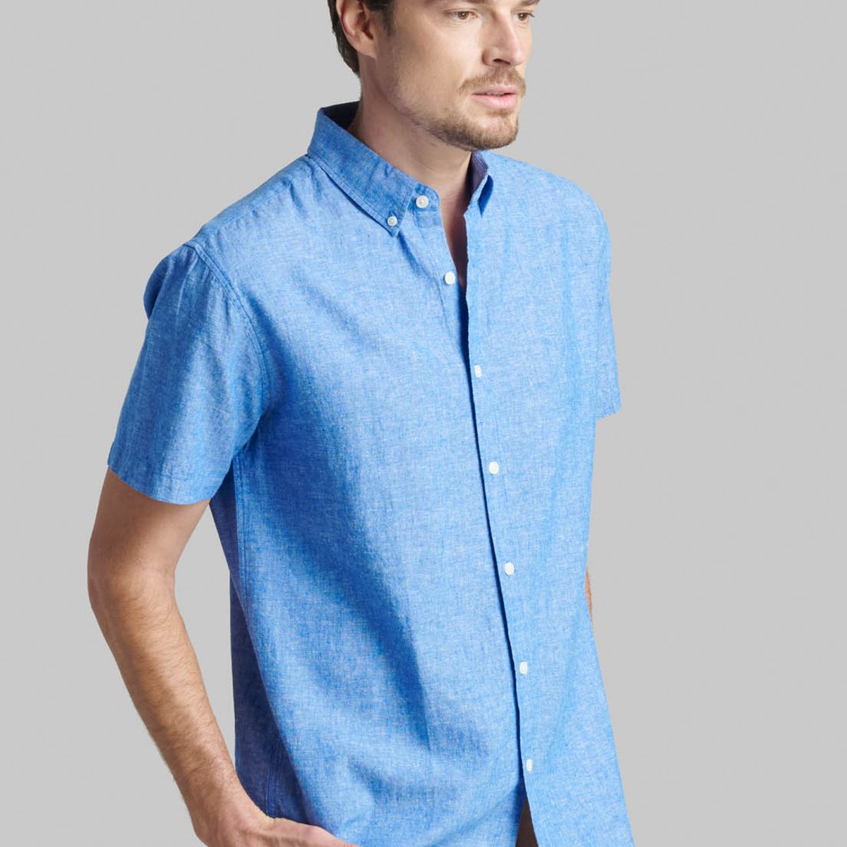 FEROUCH - Camisa Sport Atlanta Azul Ferouch