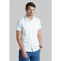 FEROUCH - Camisa Austin Blanco