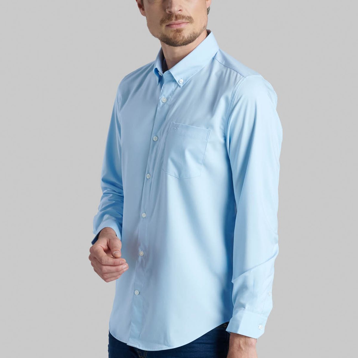 FEROUCH - Camisa Traveller Detroit Celeste Ferouch