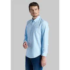 FEROUCH - Camisa Traveller Detroit Celeste