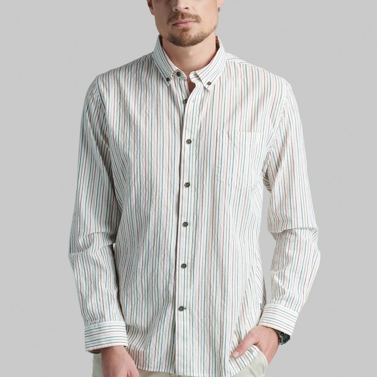 FEROUCH - Camisa Oxnard Blanco Ferouch