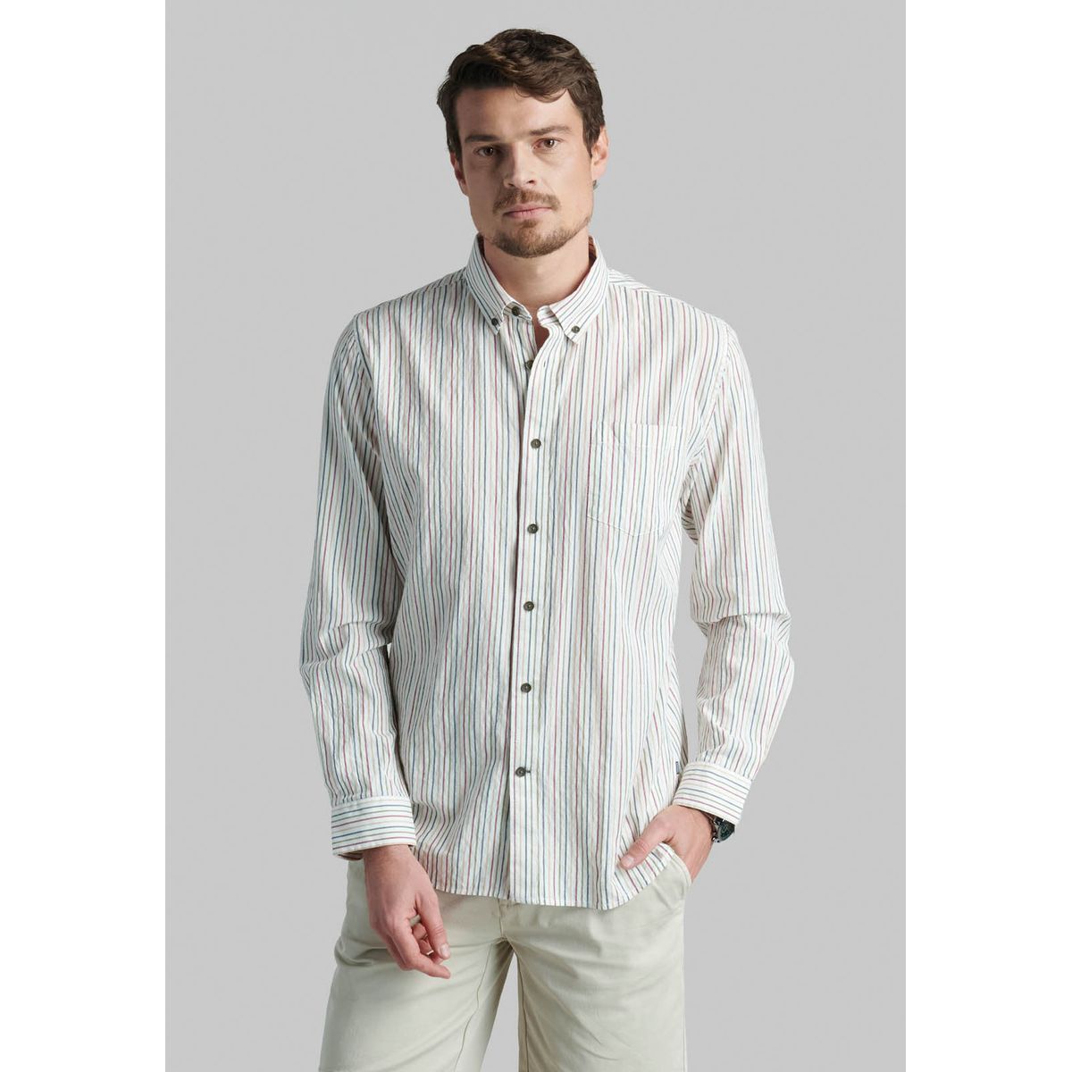 FEROUCH - Camisa Oxnard Blanco Ferouch
