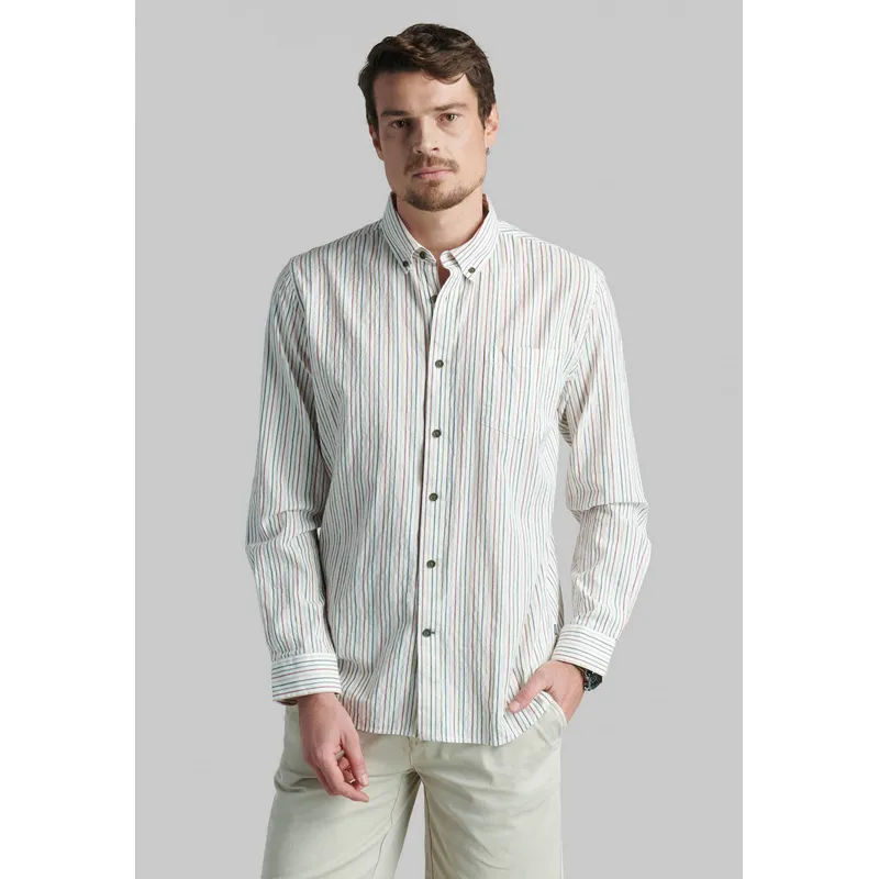 FEROUCH - Camisa Oxnard Blanco Ferouch