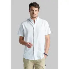 FEROUCH - Camisa Sport Atlanta Blanco
