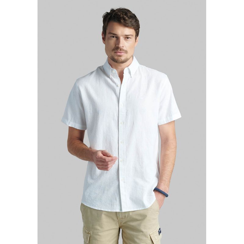 FEROUCH - Camisa Sport Atlanta Blanco Ferouch