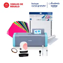 BROTHER - Plotter Scanncut Sdx 125 + Mini Estampadora + Vinilos regalo