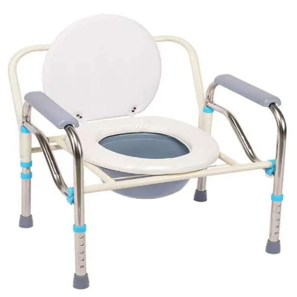 GENERICO - Baño Inodoro Wc Portátil Plegable Silla Ducha Color Blanco