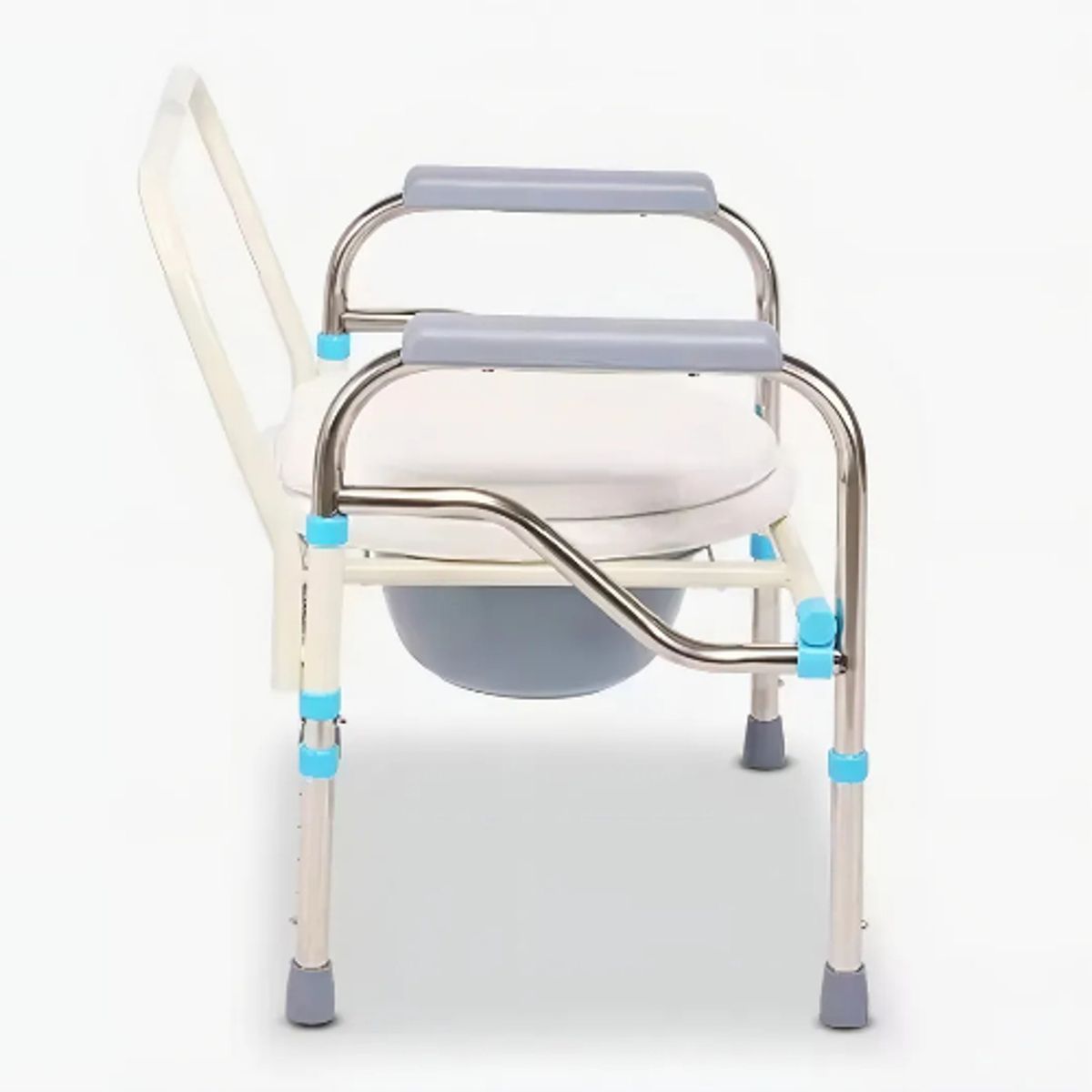 GENERICO - Baño Inodoro Wc Portátil Plegable Silla Ducha Color Blanco