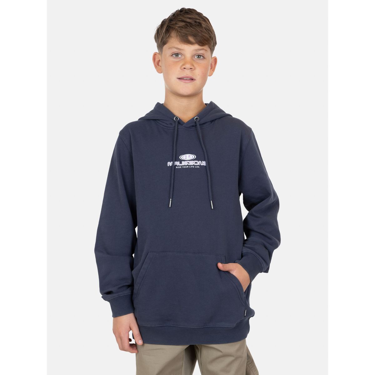 MAUI AND SONS - Poleron Canguro Solaya Azul Infantil Maui And Sons