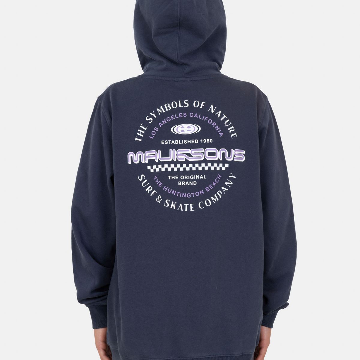 MAUI AND SONS - Poleron Canguro Solaya Azul Infantil Maui And Sons