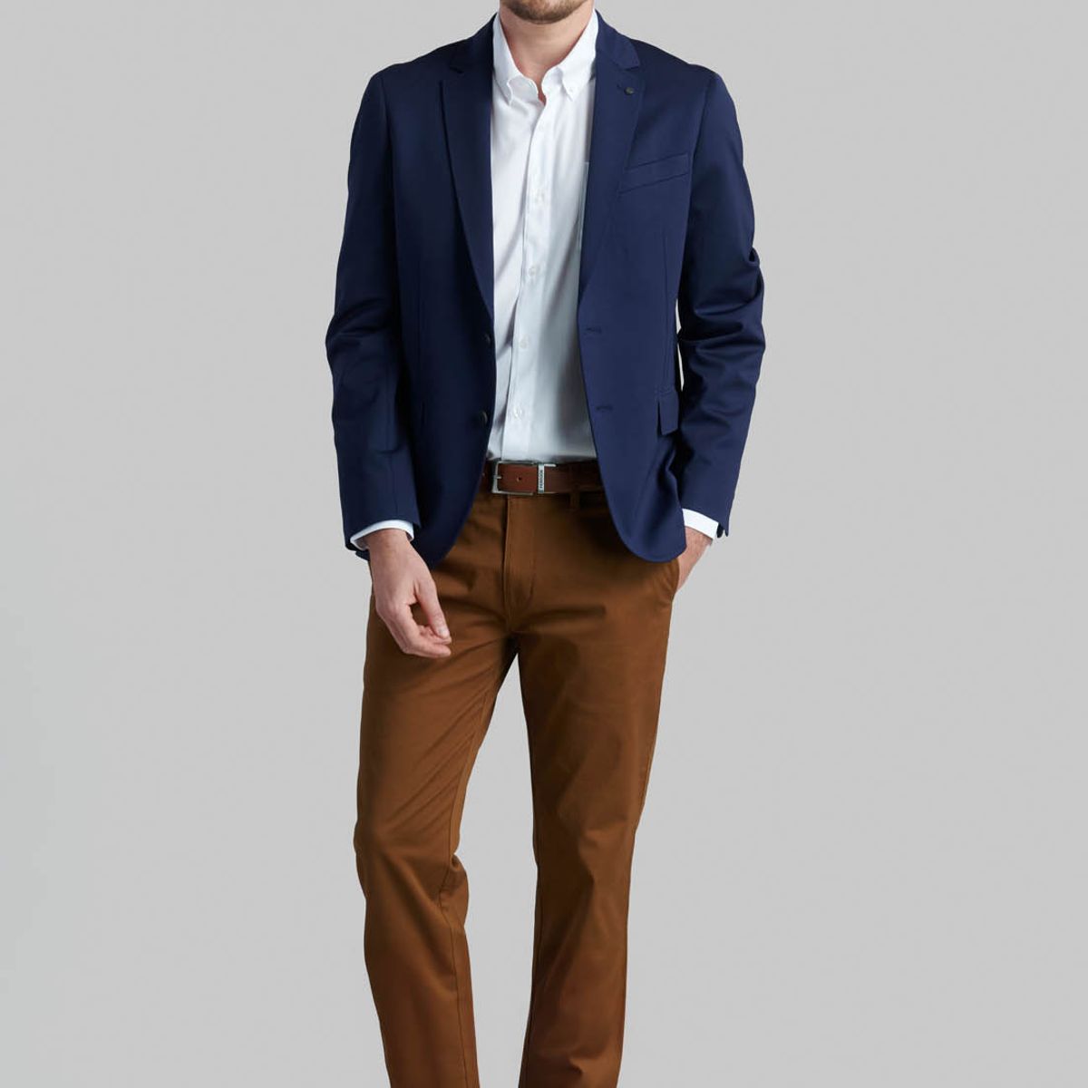 FEROUCH - Blazer Traveller Henderson Azul Ferouch