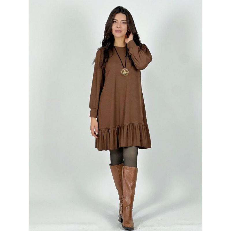 ENIGMATICA BOUTIQUE - Vestido Monserrat con Vuelo - Negro