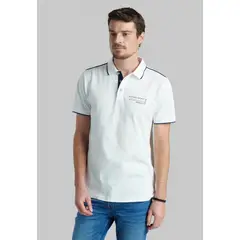 FEROUCH - Polera Hawai Blanco