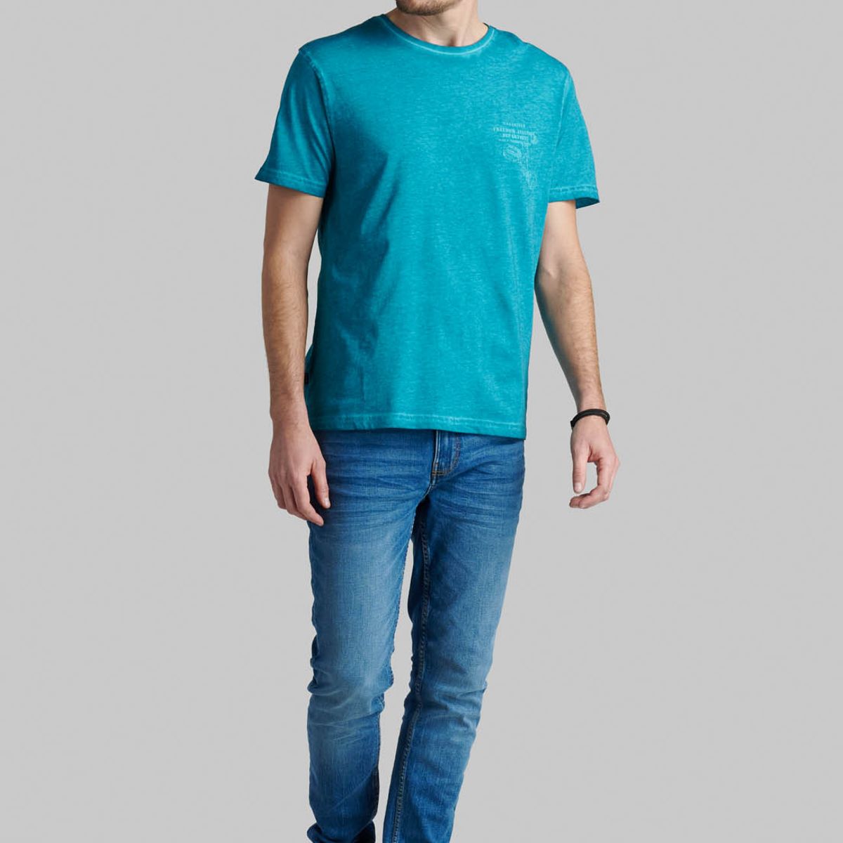 FEROUCH - Polera New York Verde Ferouch