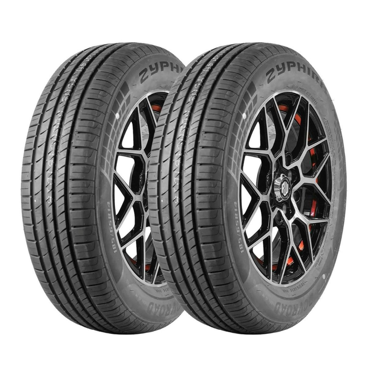 GENERICO - Set 2 Neumáticos 185/60R15 84W ZYPHIRA Dovroad PR H/T TL BLK
