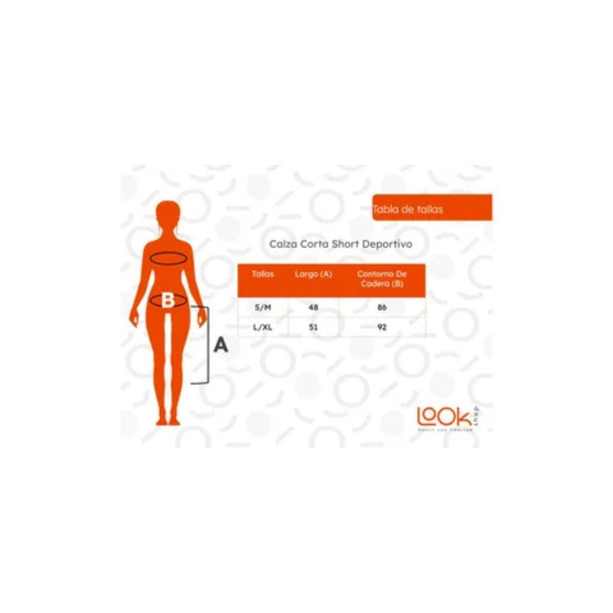 LOOK SHOP - Calza Corta. Short Deportivo Lycra Premium 013