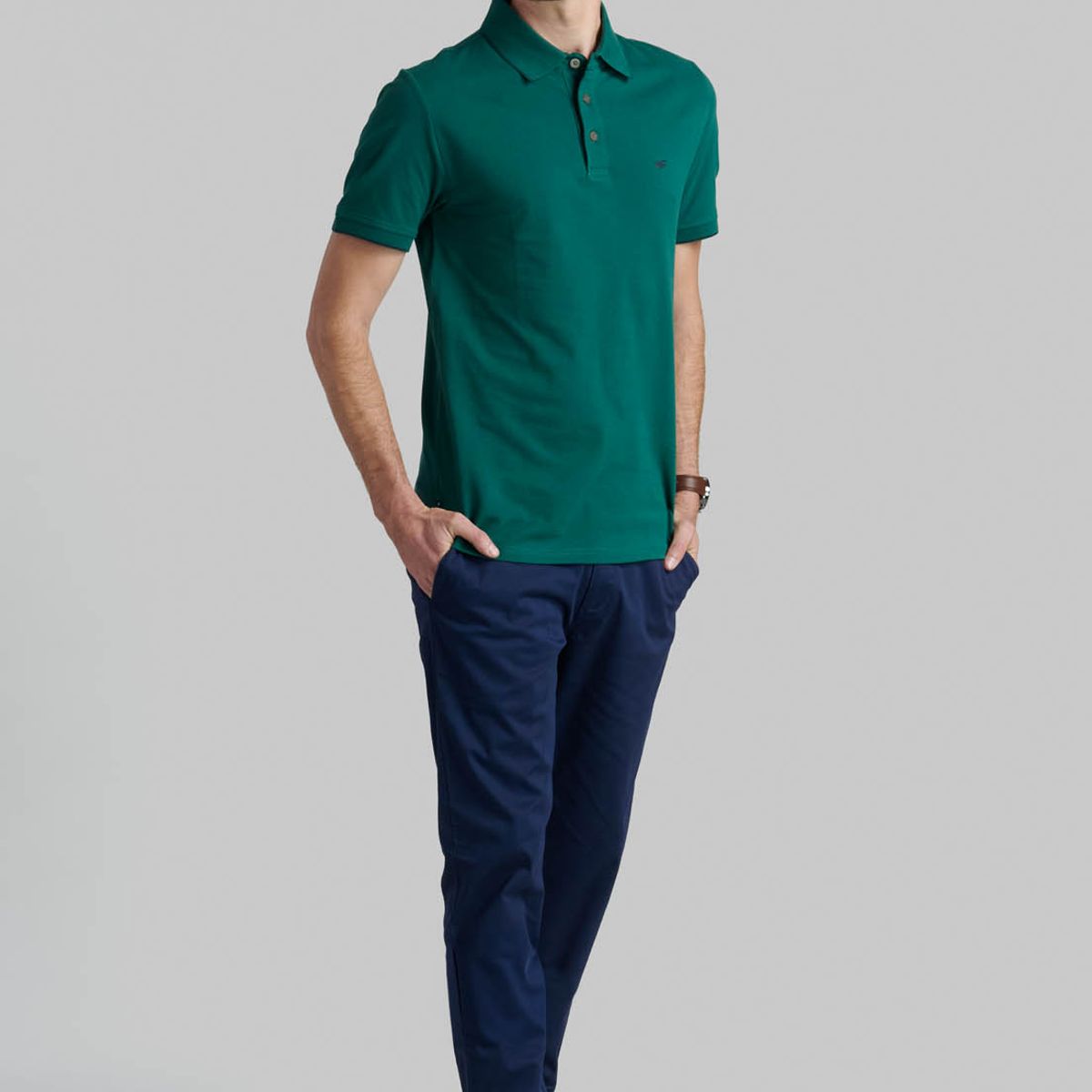 FEROUCH - Polera Washington Verde Ferouch