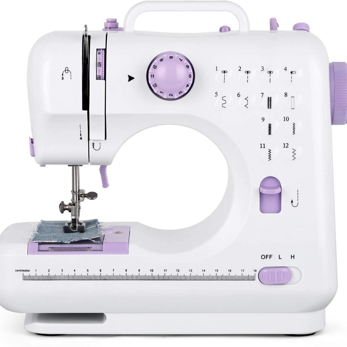 MOVI - Maquina de Coser 12 Puntadas Eléctrica con Pedal