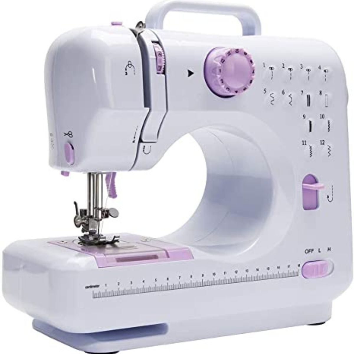 MOVI - Maquina de Coser 12 Puntadas Eléctrica con Pedal