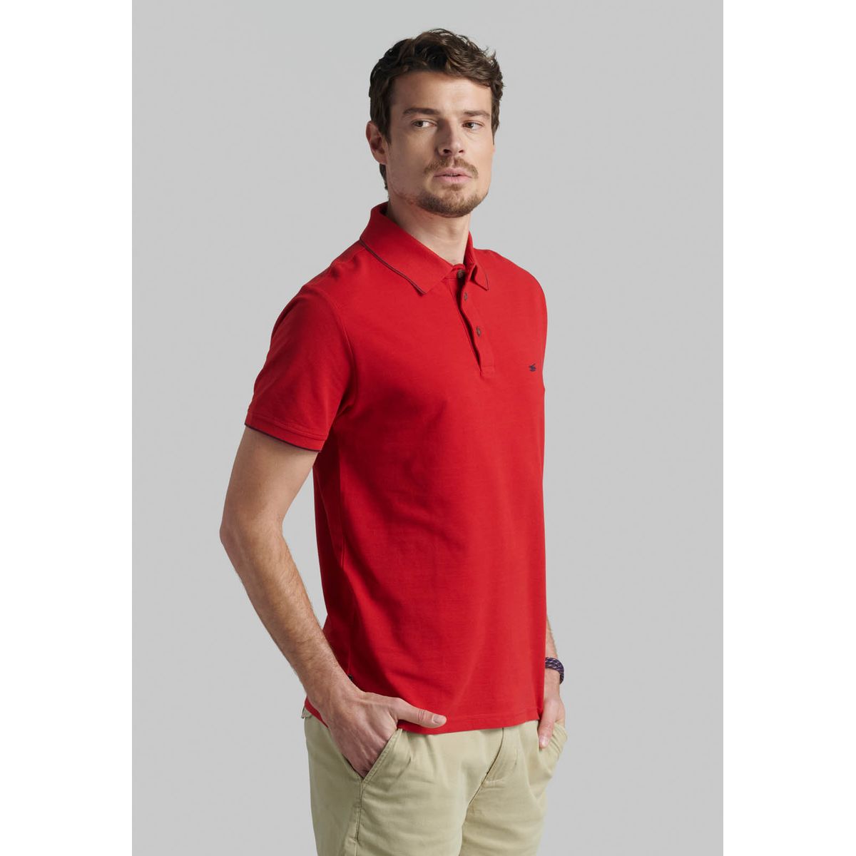 FEROUCH - Polera Washington Rojo Ferouch