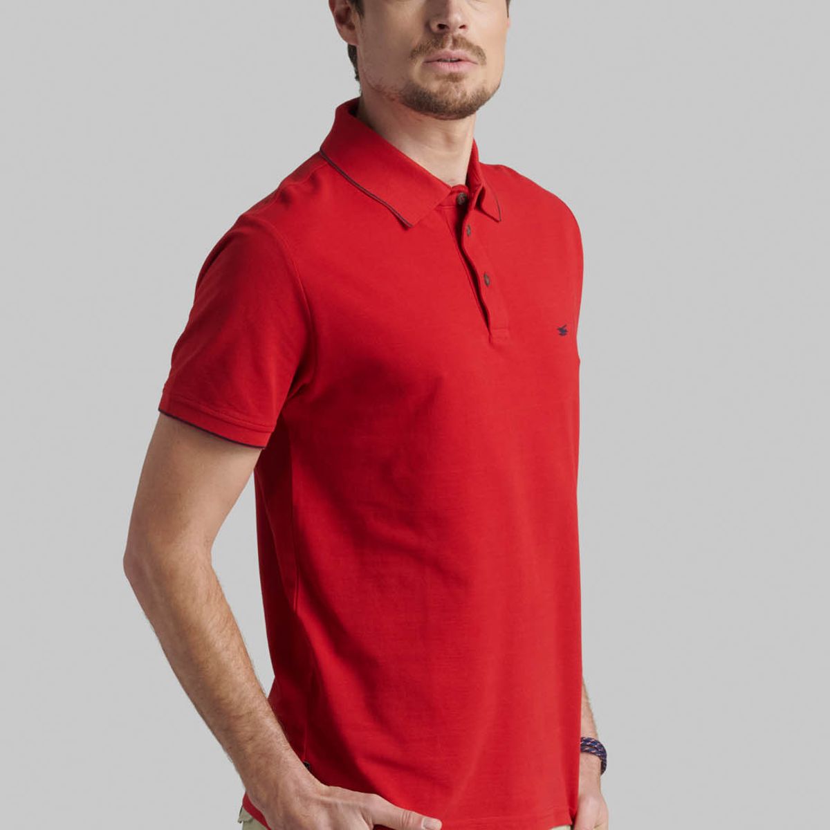 FEROUCH - Polera Washington Rojo Ferouch