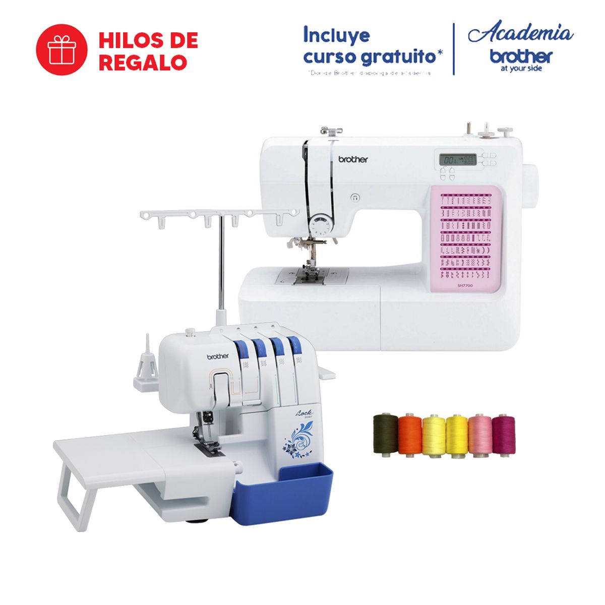 BROTHER - Maquina Coser SH7700 Overlock 3534T
